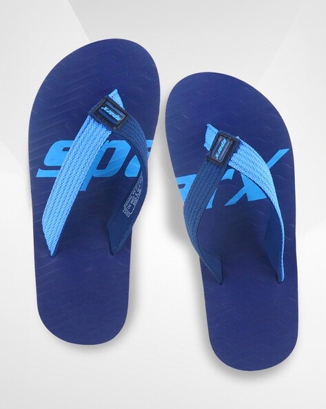 Men Open Toe T Strap Flip Flops