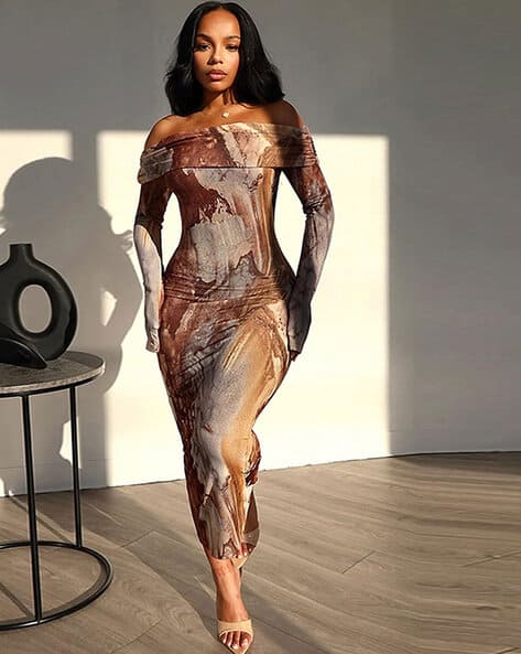 slim fit dress slacks Tatwamm - A Stylish Western Dress With Skirt main image 1