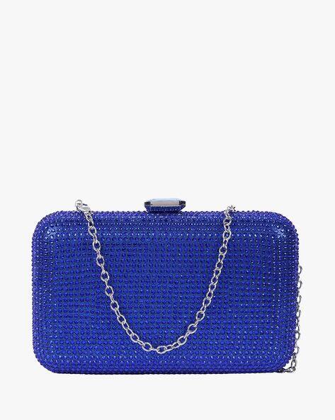 Lino Perros Women Embellished Clutch with Chain Strap