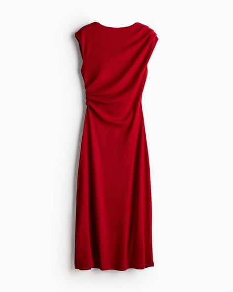 Buy H&M Women Gathered Bodycon Dress Online | Ajio.com