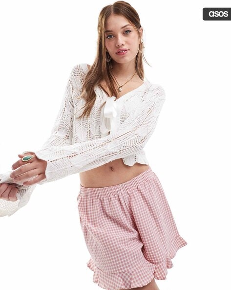 Buy Cream Sweaters Cardigans for Women by MISS SELFRIDGE Online Ajio