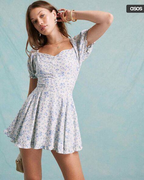 miss selfridge spot and floral print skater dress Buy MISS SELFRIDGE Women Floral Print Skater Dress Online