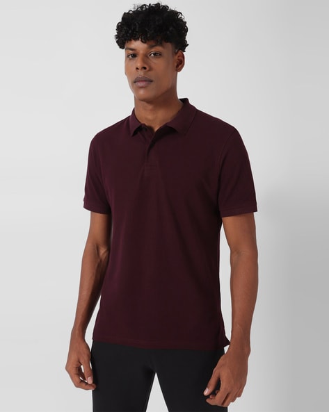 Reebok Men Regular Fit Polo T-shirt