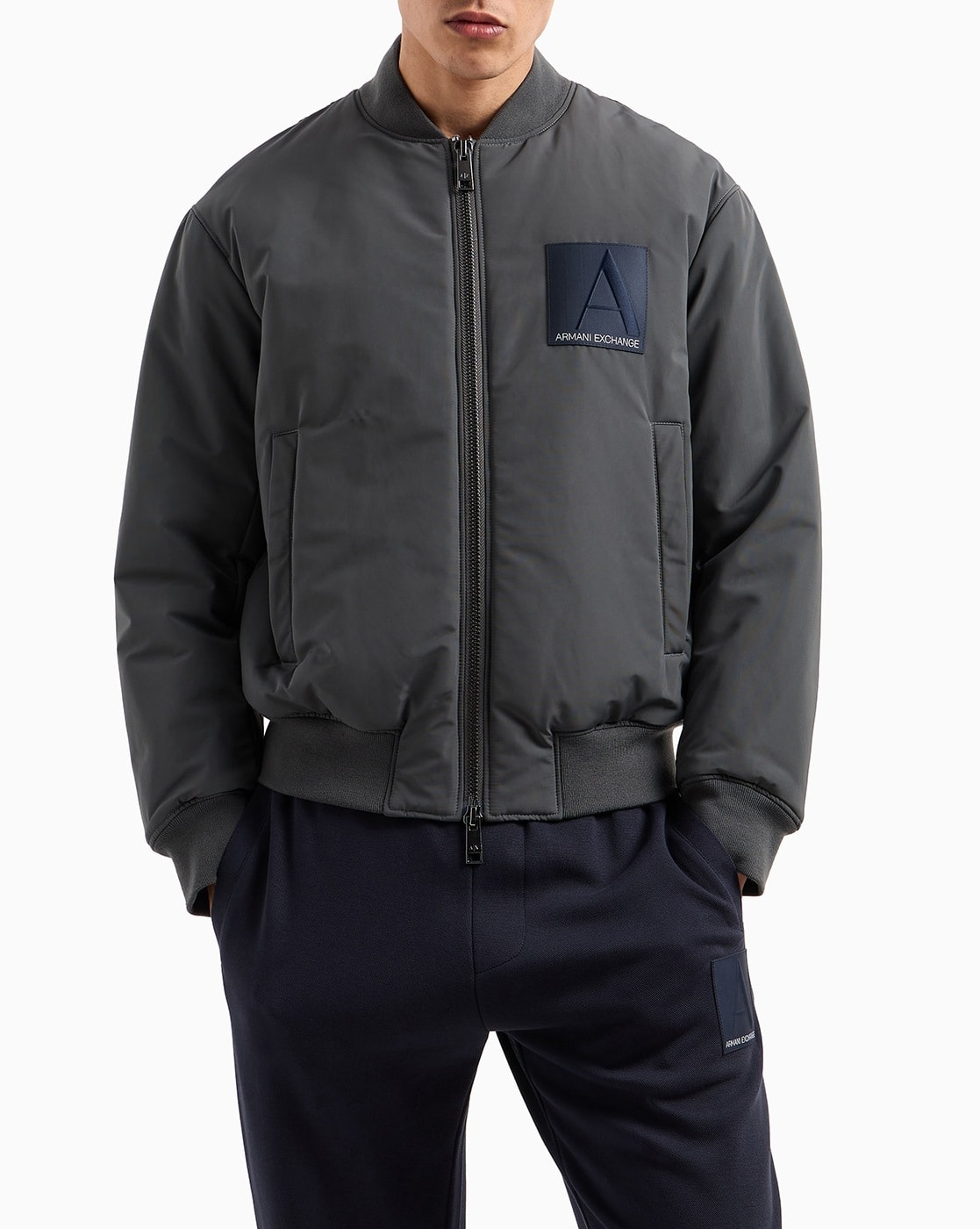 Bomber Jacket Armani Grey Jacket Buy Grey Jackets Coats For Men By