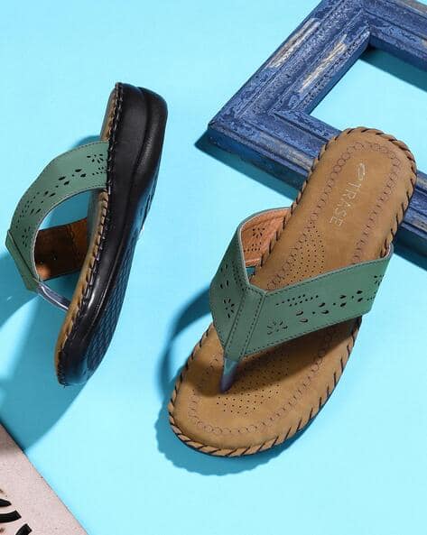 Women Orthopedic Open-Toe Slip-On Flat Sandals