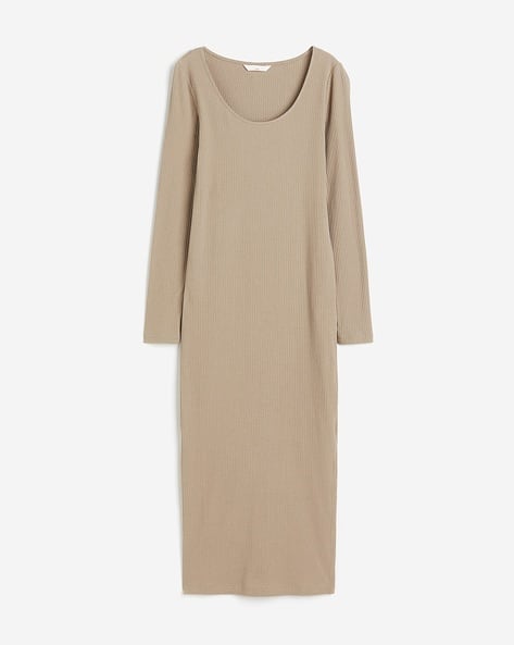 h&m cap sleeved bodycon dress Buy Beige Dresses for Women by Online Features a boat neck easter26add Pitira Tween Girl Summer Color:White/Gold