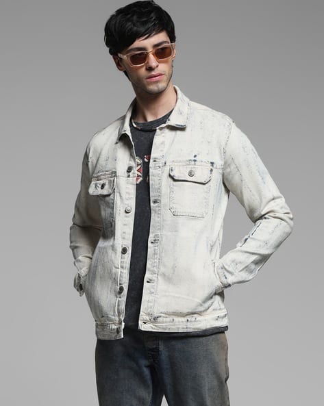 Buy Off-White Jackets Coats for Men by Jack Jones Online