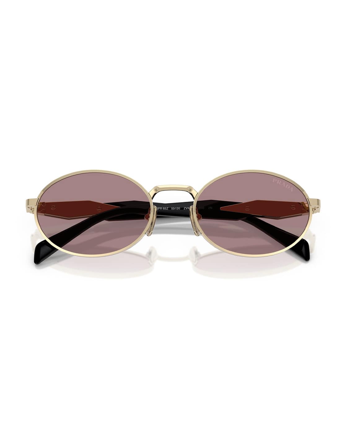 Buy PRADA Men UV Protected Round-Shaped Sunglasses - 0PR65ZS