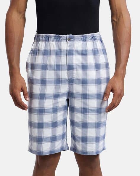 US88 Super Combed Mercerized Cotton Woven Fabric Regular Fit Bermuda with  Side Pockets