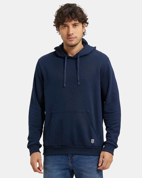 Buy Navy blue Sweatshirt Hoodies for Men by Jockey Online Ajio