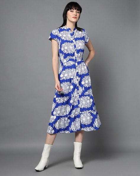 Buy Freely Blue Dresses for Women by Oxolloxo Online Ajio