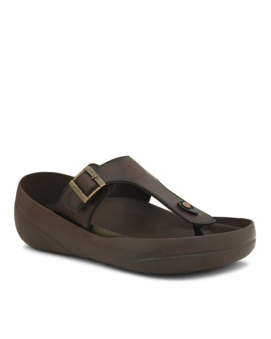 SUNSEA CAMPAGNE SANDALS Brown Black/3