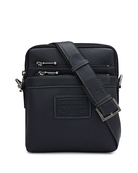 Buy Navy Fashion Bags for Men by Da Milano Online Ajio