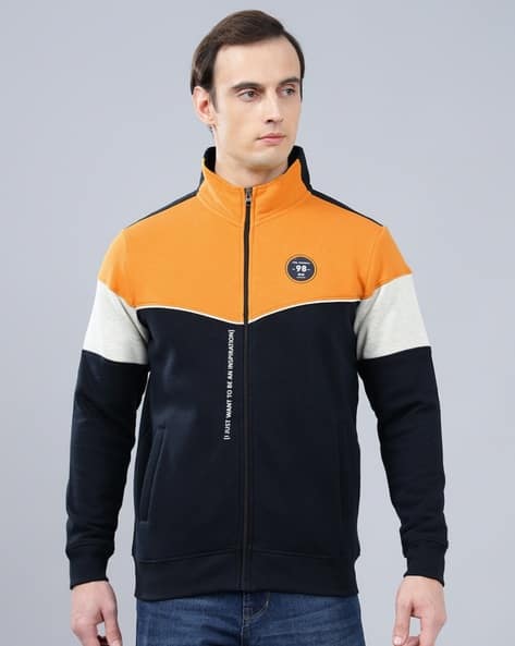 Buy Navy Blue Sweatshirt Hoodies for Men by Cantabil Online