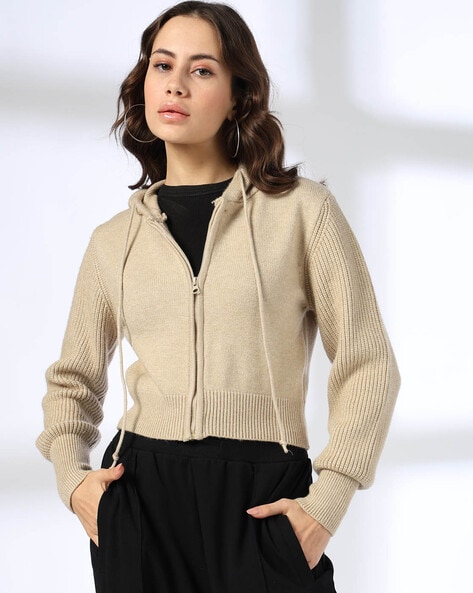 Women Hooded Cardigan