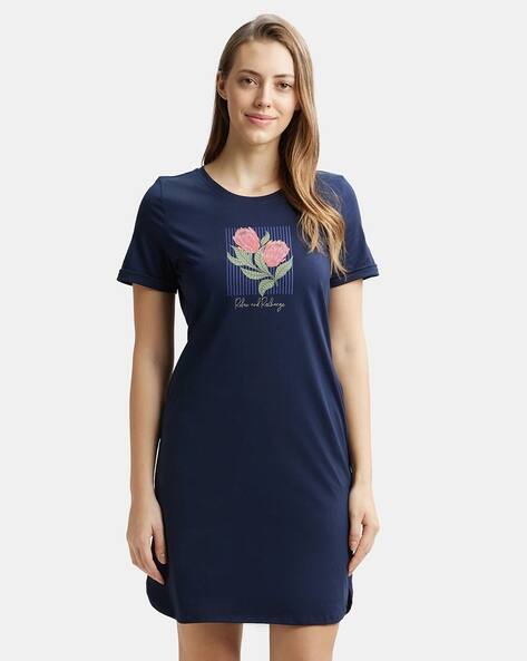 jockey cotton night dress for women Everyday Essentials 100% Cotton Tank Sleep Dress
