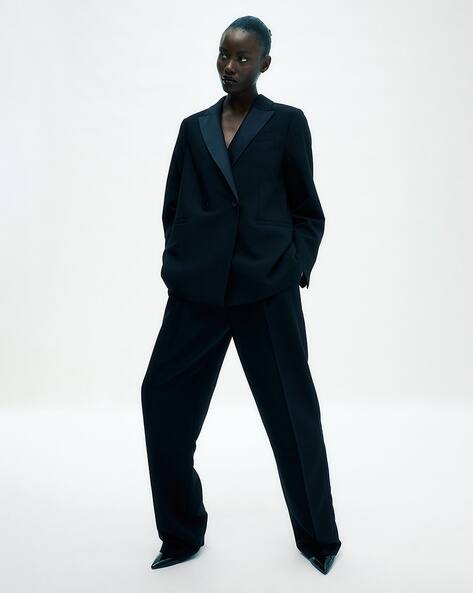 Buy Black Trousers & Pants for Women by H&M Online