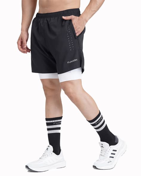 Men Sports Slim Fit Shorts