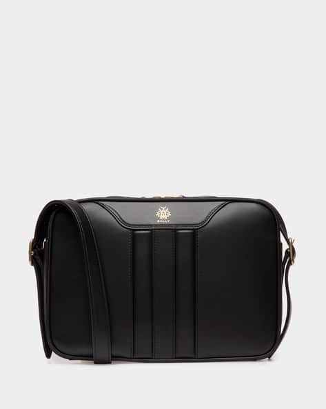 Buy Bally Beckett Camera Leather Crossbody Bag Black Color Men