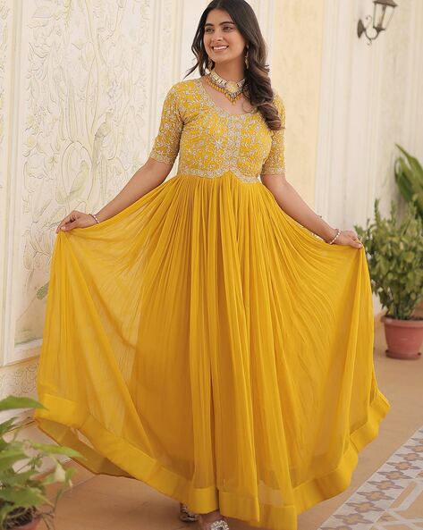 Woman Anarkali Kurta Set Price in India