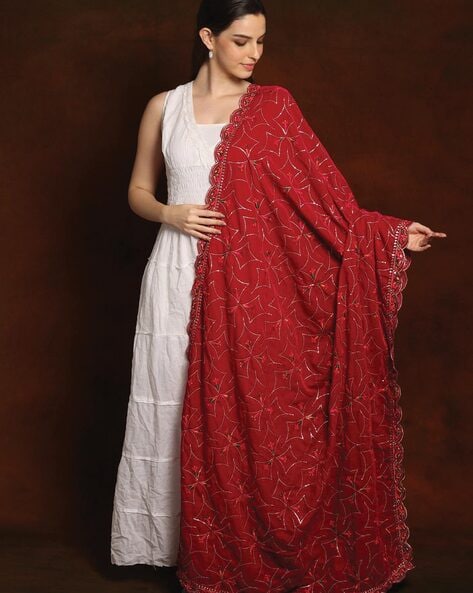 Women Velvet Dupatta Price in India