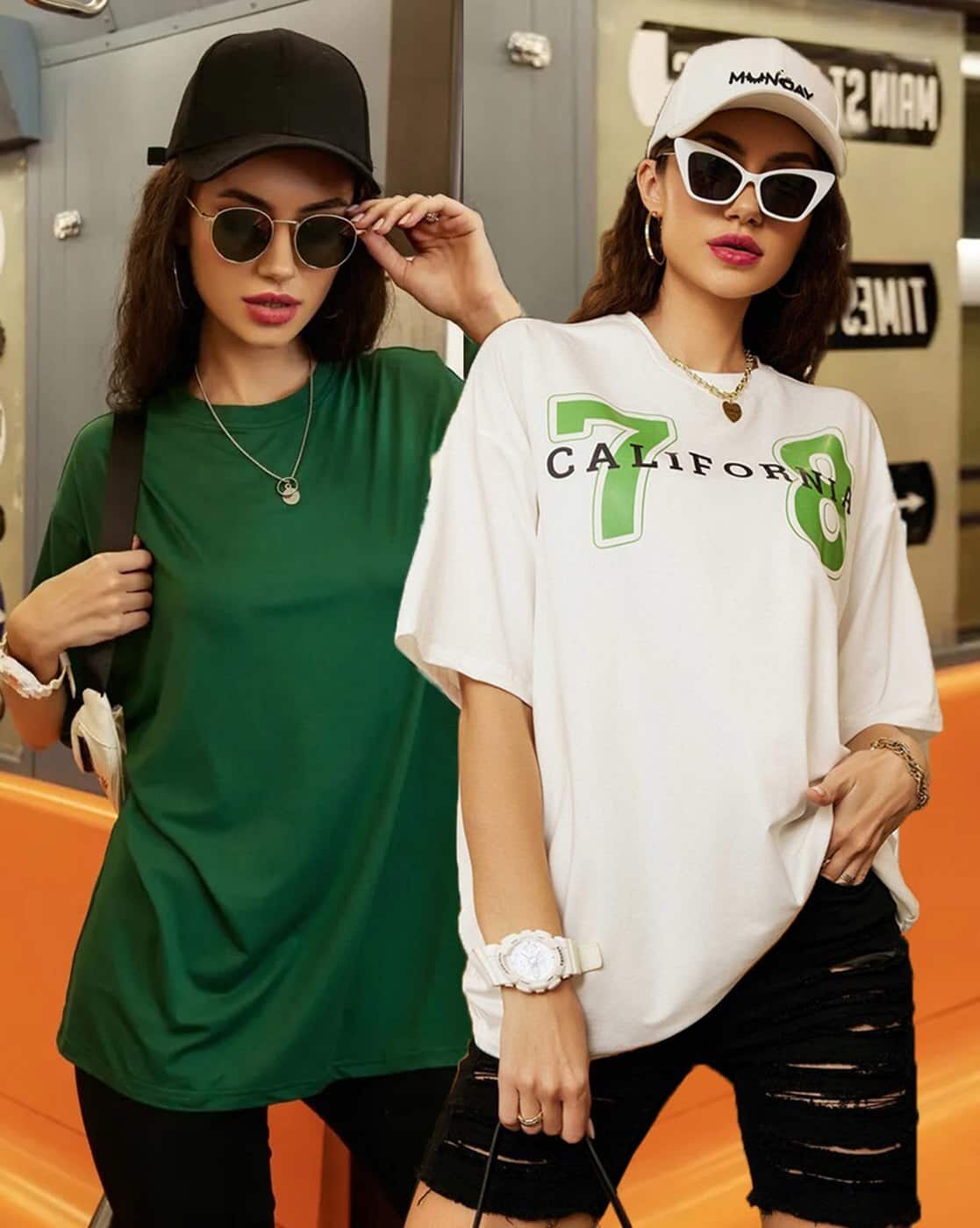 トップス Cozy worldwide high tech girl T-shirt Cozy worldwide high tech girl T-shirt（Buy Green Tshirts for