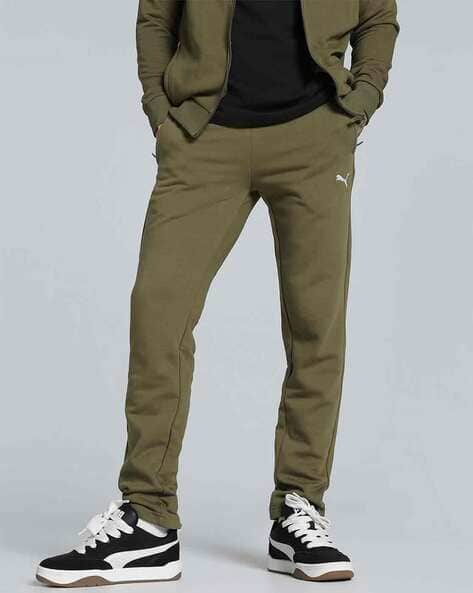 Puma Zippered Slim Fit Knitted Men Slim Fit Sweat Pants