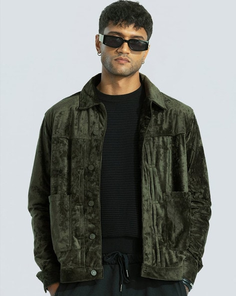 Mens Relaxed Fit Jacket