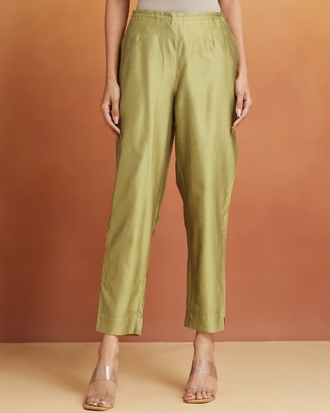 Women Pants with Elasticated Waist Price in India