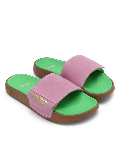Sandals Puma Leadcat Rosa Leadcat Palermo Foil Slides