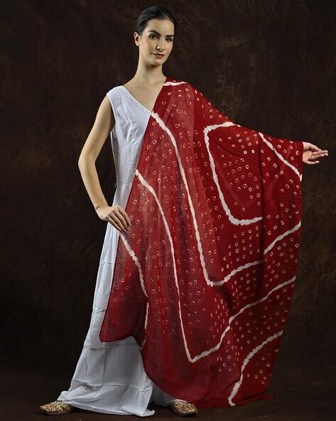 Women Bandhani  Dupatta Price in India