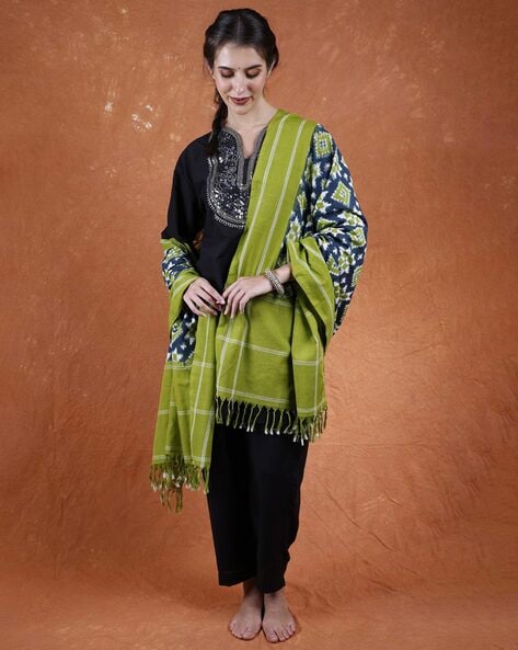 Women Ikat Dupatta Price in India