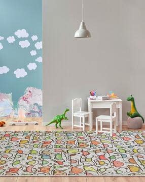 Graphic Print Rectangular Rug-image-30