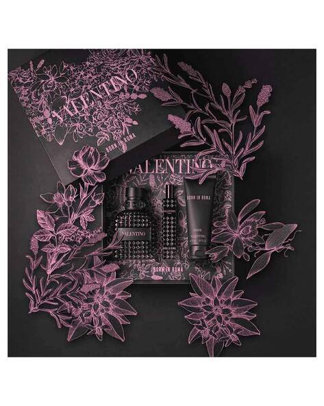 Buy Valentino Uomo Born In Roma Gift Set - 100ML EDT Spray 10ML EDT Spray 100ML Shower Gel