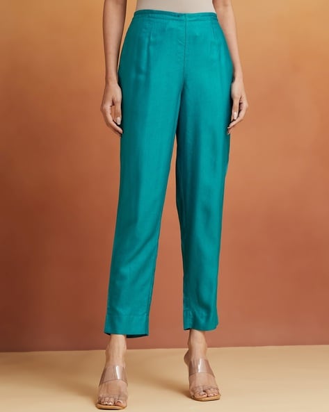 Women Pants with Elasticated Waist Price in India