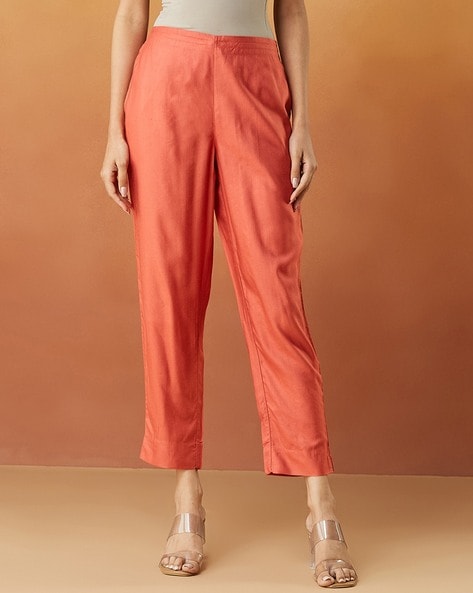 Women Pants with Elasticated Waist Price in India