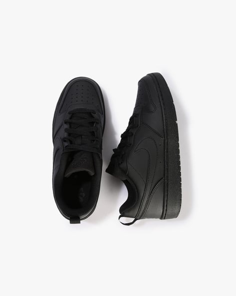 Buy NIKE Boys Round-Toe Lace-Up Shoes Black Color Boys AJIO LUXE