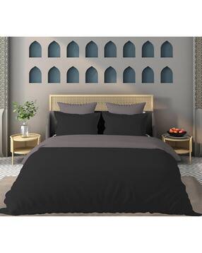 borato 210 TC King Size Bedsheet with Pillow Covers-picture-29