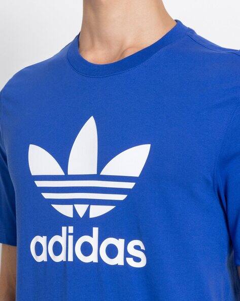 adidas men's trefoil tee