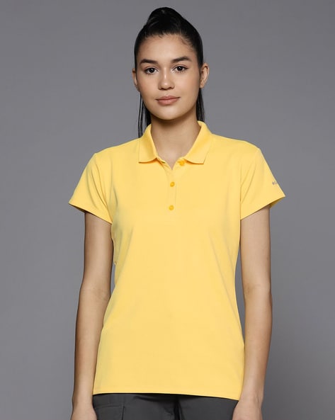 Columbia Women Regular Fit Polo T-Shirt