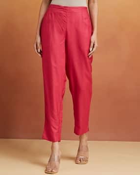 fabindia Women Pants with Elasticated Waist-picture-43