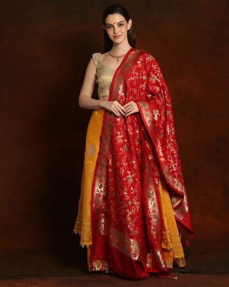 Women Floral Dupatta Price in India