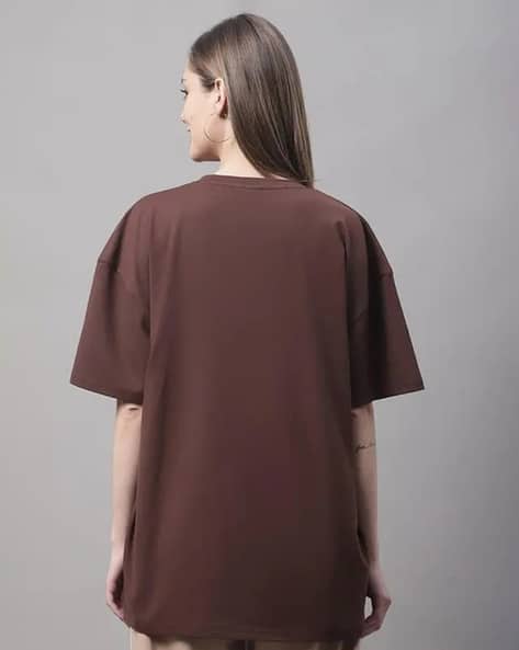 Chakot 256200-0616-32 Women's Yoga Shirt, Brown, (Cocoa