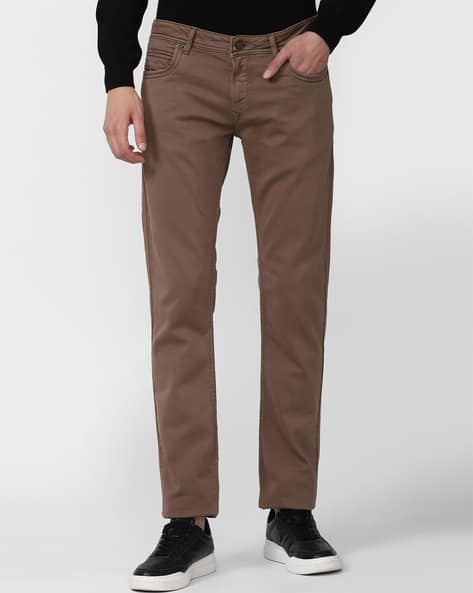 Buy Brown Jeans for Men by Peter England Online