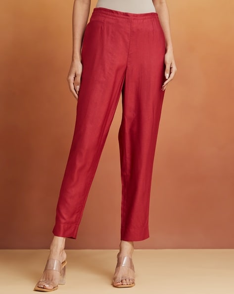 Women Pants with Elasticated Waist Price in India