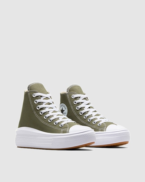 Converse Women High-Top Lace-Up Sneakers