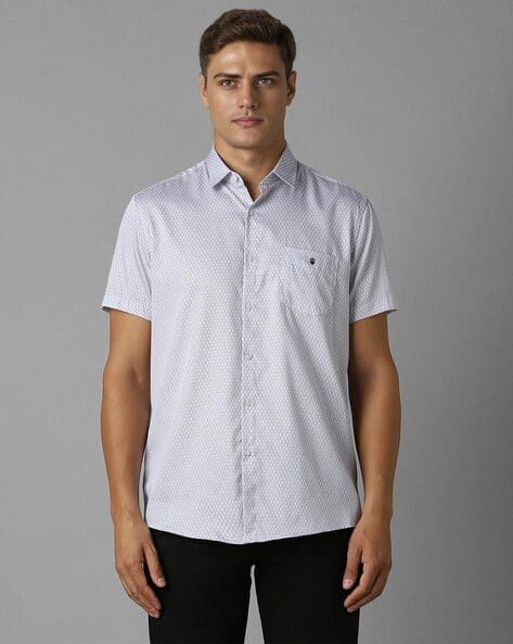 Buy Grey Shirts for Men by Louis Philippe Online | Ajio.com