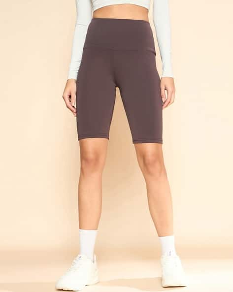 Women Knit Shorts with Elasticated Waist