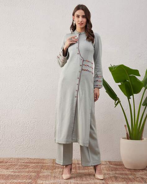 Women Embroidery Kurta Set Price in India