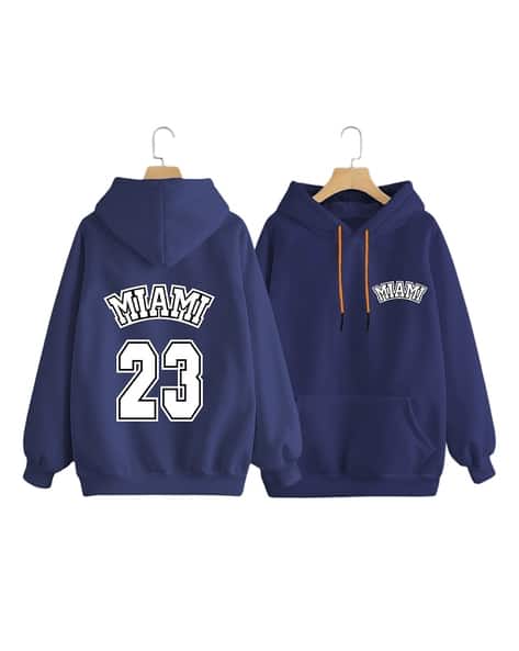 Buy Navy Blue Sweatshirt Hoodies for Men by Fashion And Youth